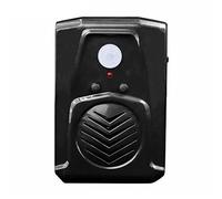Sensore di movimento a infrarossi PIR, lettore registrabile audio attivato, scarica file MP3 liberamente per negozio, negozio, fabbrica, supermercato, ingresso, allarme, musica o effetti sonori (nero)