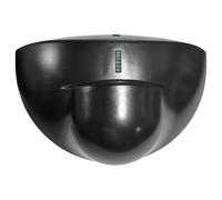 Sensore di movimento a microonde, interruttore radar da esterno 12 V-24 V, rilevamento preciso di esseri umani per porte di garage, controllo accessi cancelli, ARG-177H01, nero