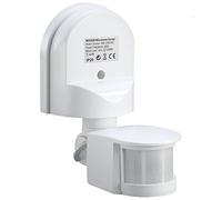 Maclean MCE25W Rilevatore Movimento Sensore PIR 180° da Parete Muro