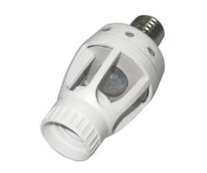 SENSORE DI MOVIMENTO ACCENDI LUCE AUTOMATICO CREPUSCOLARE LAMPADINA E27