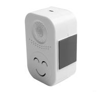 Sensore di movimento Campanello di benvenuto con funzione di registrazione Batteria ricaricabile Alimentato Sistema di allarme campanello per negozio Home Office 12 voci infrarossi