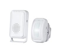 Sensore di movimento Campanello Set con telecomando senza fili Rilevatore di sensore di movimento per negozio negozio ufficio casa ingresso ingresso campanello di benvenuto garage vialetto allarme