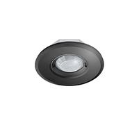 SENSORE DI MOVIMENTO DA INCASSO 100% PEAKPOWER PD-FLAT 360i/8 RB - 230V, nero, dimensioni compatte