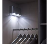 Lampada da Parete Sensore di Movimento Alba LED Batteria Libreria