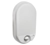 Maclean MCE340 Lampada LED con Sensore di Movimento Automatico a Infrarossi Risparmio Energetico Adatto per Uso Esterno e Interno (Bianco)