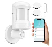 Sensore di movimento, sensore di movimento intelligente ZigBee PIR per sistema di allarme, mini sensore di contatto wireless per automazione intelligente domestica, angolo di rilevamento 150°