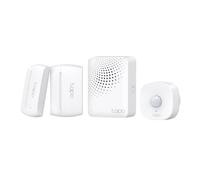 TP-Link Tapo T30 Smart Home - Kit di Avvio Sensore di Movimento Intelligente Hub Intelligente - Sensore di Movimento - 2 Sensori di Contatto Porta /