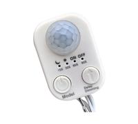 Sensore di Movimento Umano PIR A Infrarossi con Interruttore per Corpo, Timer per Strisce LED 5V-24V USB