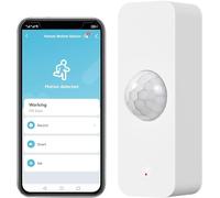 Sensore di movimento WiFi, sensore di movimento intelligente Tuya PIR per la sicurezza domestica, sensore di movimento wireless con app di monitoraggio remoto, comando vocale compatibile con Alexa (1