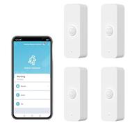 Sensore di Movimento WiFi Tuya PIR Intelligente per Sicurezza Domestica, Wireless Con App di Monitoraggio Remoto, Comando Vocale Compatibile Con Alexa (4