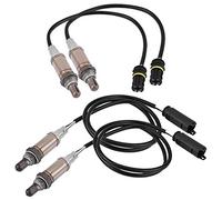 Sensore di ossigeno Torvex, sensore lambda O2 da 4 pezzi Sensore di scarico a monte e a valle compatibile con 323i 325i X3 X5 E39 E46