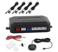Sensore di parcheggio per auto, sensori di retromarcia per auto, sensore di parcheggio per auto Kit di retromarcia di sonda indicatore acustico di avvertimento 12V