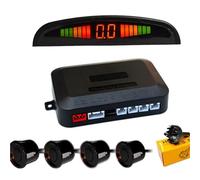 Sensore Di Parcheggio Sensor Sensori Di Parcheggio Per Auto Kit Da 4 Sensori Sensori Di Parcheggio Radar Cicalino Display Acustico Retromarcia Bumper Rear Per Sensore