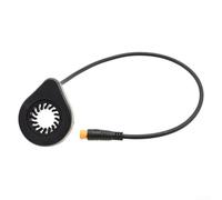 Sensore di pedalata assistita per bici elettrica con 12 magneti doppio Hall PAS per un supporto regolare del pedale, costruito in materiale ABS