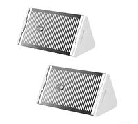 Sensore di perdite d'acqua e pioggia compatibile con piattaforme Smart Home IPX7 Design impermeabile BLE Funzionamento a bassa potenza (2PCS)