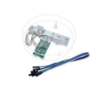 Sensore di peso della cella di carico digitale HX711 Modulo di breakout del convertitore AD Bilancia da cucina elettronica portatile da 5 kg a 10 kg Tensione di prova(10KG)
