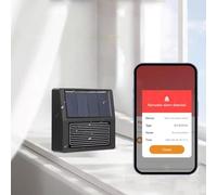 Sensore di pioggia ad energia solare, per Tuya per Zigbee Wireless Smart Rain Detector IP65 impermeabile, con avvisi in tempo reale, da -20 °C a +70 °C Lavoro che vanno