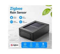 Sensore di Pioggia Tuya ZigBee Ad Energia Solare, Rilevatore di Perdite D'Acqua Ad Alta Sensibilità, Promemoria Pioggia Tramite App.