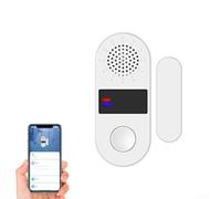 Sensore di porta WiFi 130dB allarme Smart Home per tuya per zigbee sensore di contatto finestra wireless per bianco Smart Door Sensor controllo vocale per Alexa Google porta sensore finestra 2.4G WiFi