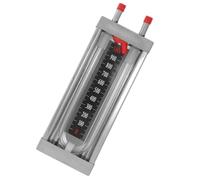 Sensore di pressione a forma di U Manometro Tester del tubo del vuoto Colonna d'acqua Acciaio inossidabile Differenziale