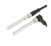 Sensore di prossimità con diametro di 6,5 mm, giunto tubolare for corpo lampada M6,5, interruttore a induzione in metallo(DMC6.5-02S-B,NPN NO)