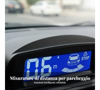 Sensore di Prossimità di Retromarcia con Display Avvisi Vocali per Neopatentati