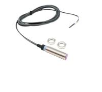 Sensore di prossimità induttivo ad alta frequenza M12 da 1 KHz, interruttore NPN PNP, distanza di rilevamento di 2 mm, alloggiamento metallico, sensore incorporato(NPN NC)