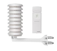 Sensore di rilevamento di fulmini wireless Ecowitt Schermo per radiazioni solari per esterni, Ecosistema Wetterstation Ecowitt, WH57