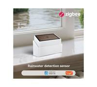 Sensore di Rilevamento Pioggia Intelligente Tuya ZigBee Rilevatore di Perdite D'Acqua Rilevatore di Allagamenti Wireless per Esterni IPX4 Impermeabile