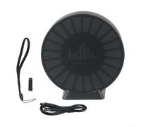 Sensore di rumore di vibrazione per indagini paranormali, dispositivo elettronico di caccia con luce RGB, 8 modalità EVP Sound Pickup Detector per Spirit