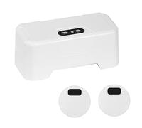 Sensore di scarico per WC touchless, pulsante automatico di risciacquo, design impermeabile IPX5 per case e hotel, induzione rapida 0,25 s
