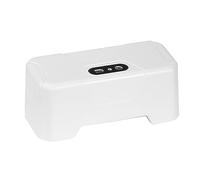 Sensore di scarico per WC touchless, pulsante di scarico automatico a induzione a infrarossi, attivazione 0,25 s, impermeabile IPX5, perfetto per case e hotel, igienico e conveniente