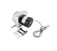 Sensore di spostamento del filo di trazione WPS-S 100-2500 mm, trasduttore lineare 'encoder di posizione del potenziometro a fune di trazione Calibratore di movimento di precisione(100mm 0.25,0-5V DC)