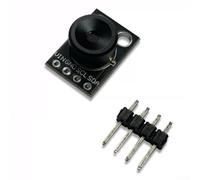 Sensore di temperatura a infrarossi MLX90640ESF-BAA/BAB, interfaccia I2C, 3,3 V/5 V, campo visivo 55° × 35°, da -40 a 300 °C, per casa intelligente e industriale (MLX90640ESF-BAA)