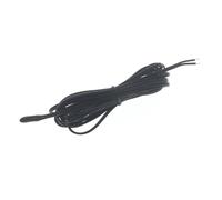 Sensore di temperatura a termistore NTC, sonda aria in resina epossidica, resistenza 10k B3950, gocce d'acqua, lunghezza della linea, spina stagnata 3M(10K B3950 L3M)