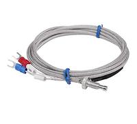 Sensore di temperatura con filettatura M6, termocoppia tipo K, misura 0-400 gradi, cavo da 2 m, 1 pezzo(Cable 4m)