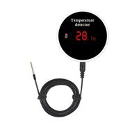 Sensore Di Temperatura Con Sonda A Filo Da 300 Cm, Termometro Digitale Smartlife, Termostato For Piscina, Allarme Remoto For La Casa Intelligente Misura Accurata