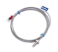 Sensore di temperatura con sonda a vite NPT1/4" Tipo K Cavo termocoppia Intervallo temperatura: 0-600°C LT-104(10M)