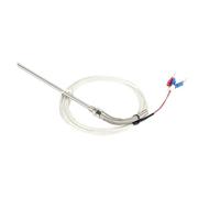 Sensore di temperatura con sonda filettata M8 PT100 WZPT-03, termocoppia con cavo a 3 fili impermeabile da 1/2/3/5 m(50mm,PT100 Type M8 2m)