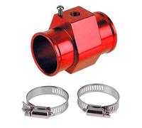Sensore di temperatura dell'acqua Adattatore universale per la temperatura dell'acqua per auto con giunto per la temperatura dell'acqua (rosso, 30 mm)