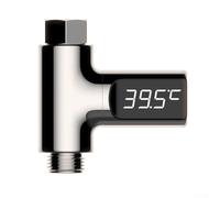 Sensore di temperatura dell'acqua per rubinetto doccia con generatore di flusso integrato e display a LED istantaneo (prima generazione)