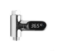 Sensore di temperatura dell'acqua per rubinetto doccia con generatore di flusso integrato e display a LED istantaneo (seconda generazione)