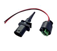 Sensore di Temperatura dell'auto, sensore climatico, per Mini, per R50 2000 2001 2002 2003 2004 2005 2006 Connettore del sensore di Temperatura dell'Aria Esterna Ambiente (1 Set)
