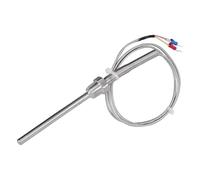 Sensore di temperatura di 1300 °C, filettatura PT3/8 pollici, 10 cm, sonda in acciaio inossidabile, tubo termocoppia tipo K, 1 pezzo(Cable length 5 m, 150 mm)