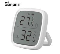 Sensore di Temperatura e Umidità Intelligente SONOFF SNZB-02D Zigbee con Display LCD, Igrometro e Termometro Wireless Compatibile con Alexa, Google Home e Alice