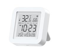 Sensore Di Temperatura E Umidità Tuya WIFI For La Casa Intelligente Termometro Igrometro SmartLife Monitor Accurato