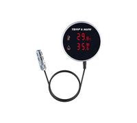 Sensore di Temperatura e Umidità Tuya Zigbee con Allarme e Schermo LED per Animali da Fermentazione Delle Piantine, Spina UE