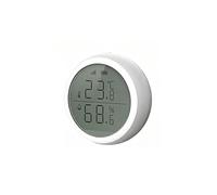 Sensore di Temperatura e Umidità Wireless ZigBee per L'App per Tuya per Life ZigBee Alexa Home per La Stanza del Bambino, Cantina, Casa