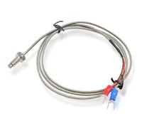 Sensore di temperatura per termocoppia, filettatura M6 M8, tipo K/T/PT100, 0-400 °C, 1 pezzo(E M8 2m)