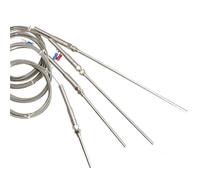 Sensore di temperatura RTD KJ PT100 400-800gradi, sensore M5, termocoppia termica, sensore industriale, 1 pezzo (Pt100,100mm)